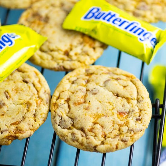 Butterfinger Cookies