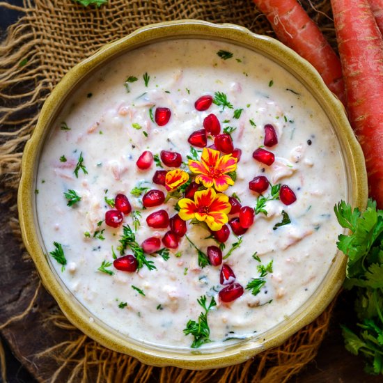 Carrot Raita