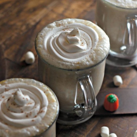 Pumpkin White Hot Chocolate