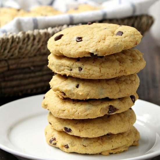 Pumpkin Chocolate Chip Cookies