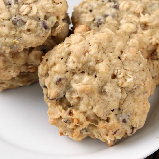 Banana Oatmeal Cookies