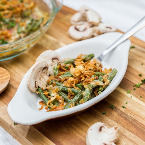 Vegan Green Bean Casserole