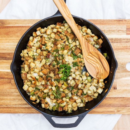 Vegan Sage Stuffing