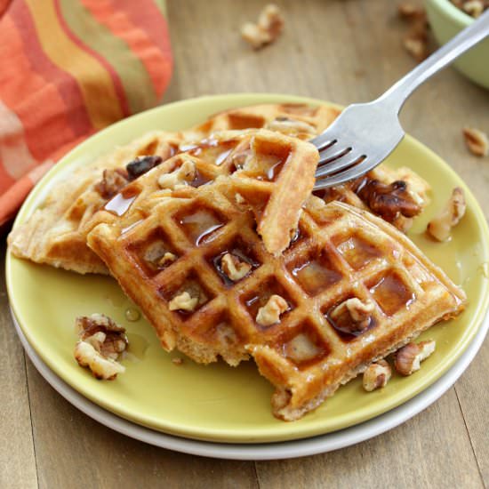 Sweet Potato Waffles