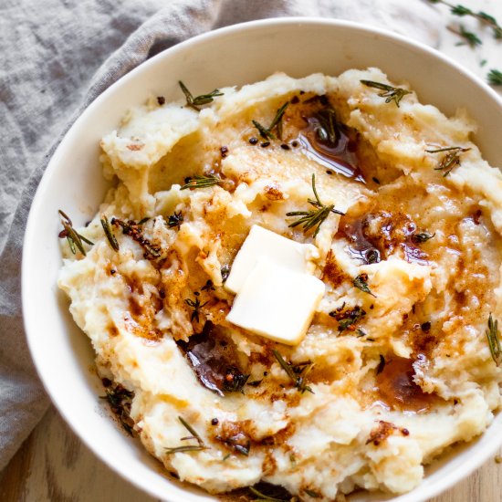 Whole30 Mashed Potatoes (Vegan!)