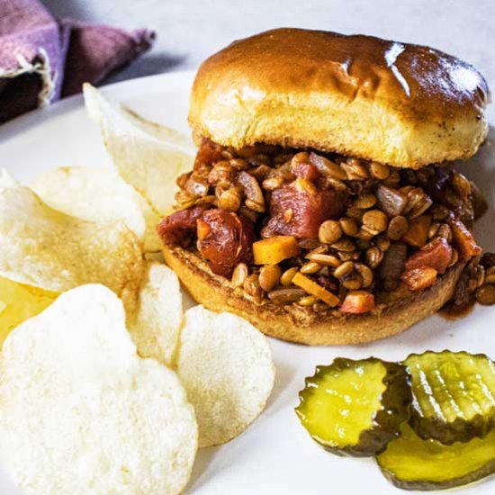 Lentil Sloppy Joes