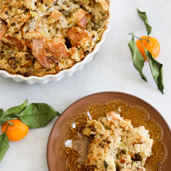 Savory Bread Pudding!