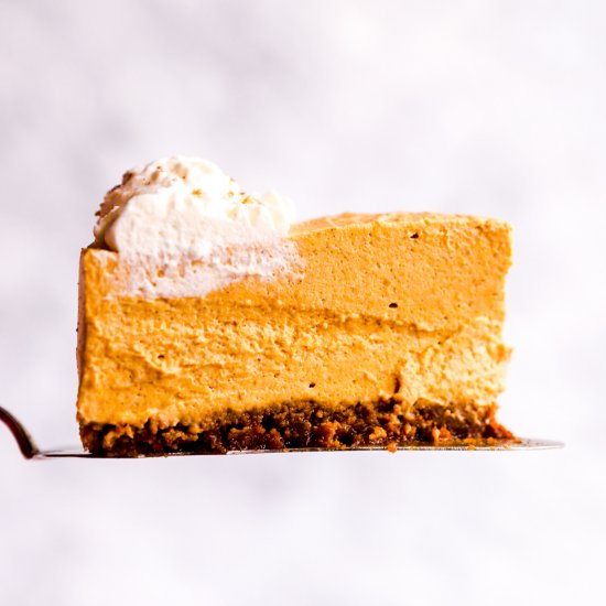 No Bake Pumpkin Cheesecake