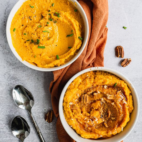 Sweet Potato Cauliflower Mash