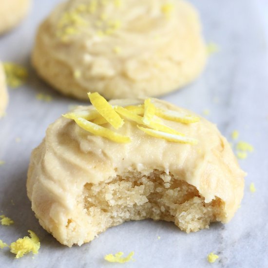 Gluten-Free Vegan Lemon Cookies