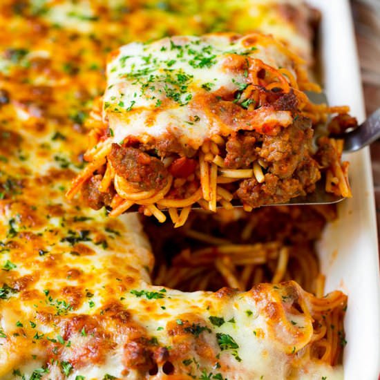 Baked Spaghetti