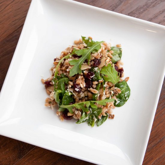 Farro and Arugula Salad