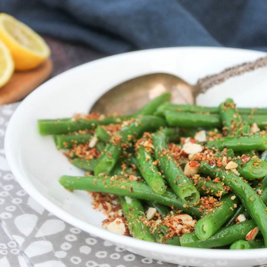 Green Beans Almondine