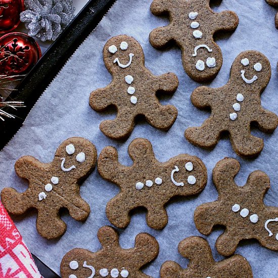 Keto Gingerbread Cookies