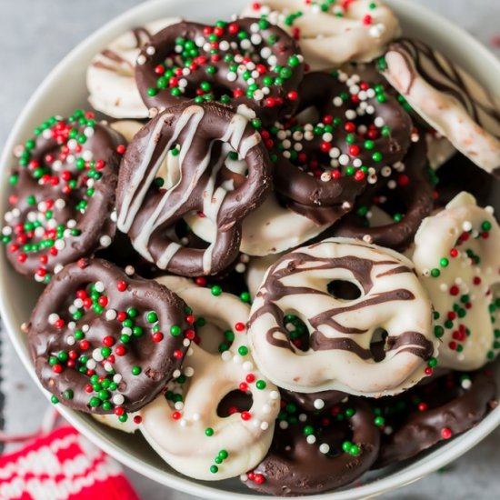 Chocolate Covered Pretzels