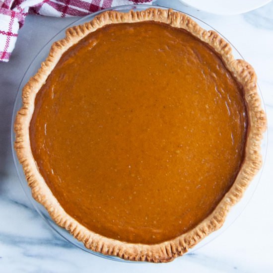 Classic Pumpkin Pie