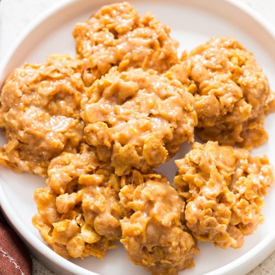 No-Bake Cornflake Cookies