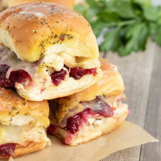 Cranberry Turkey Sliders