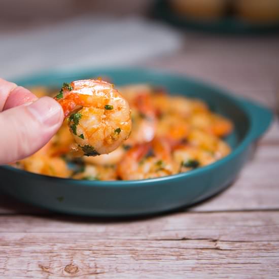 GARLIC BUTTER SHRIMP