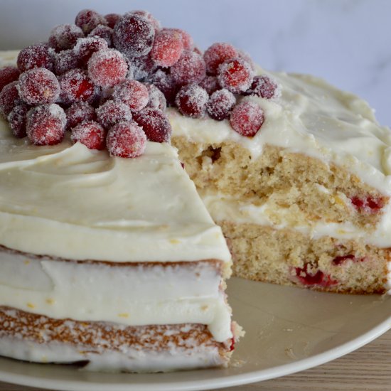 Cranberry Orange Spice Cake