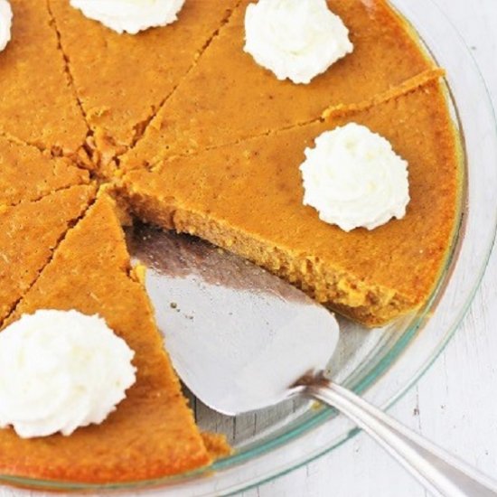 Crustless Pumpkin Pie