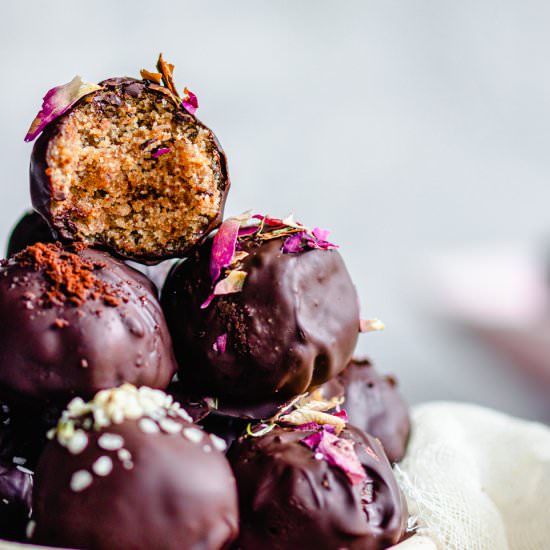 Cardamon Coffee Chocolate Truffles