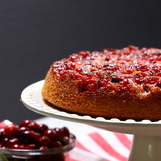 Cranberry Upside Down Cake