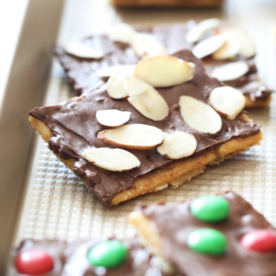 Saltine Cracker Toffee