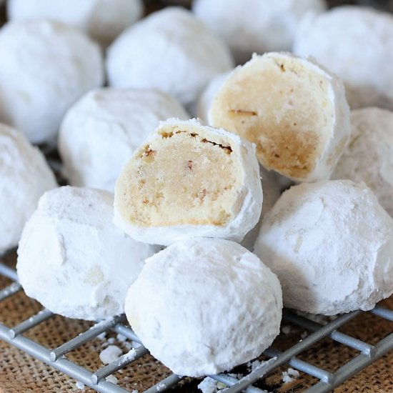 Classic Snowball Cookies