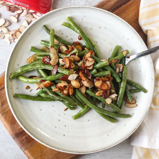 Paleo Green Bean Almondine