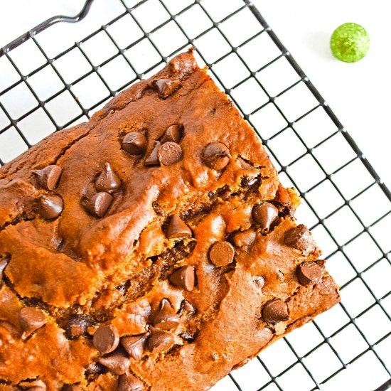 Chocolate Chip Pumpkin Bread