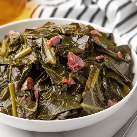 slow cooker collard greens