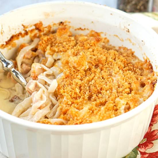 Low Carb Turkey Noodle Casserole