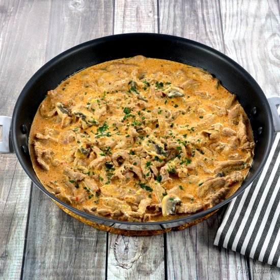 Beef Stroganoff