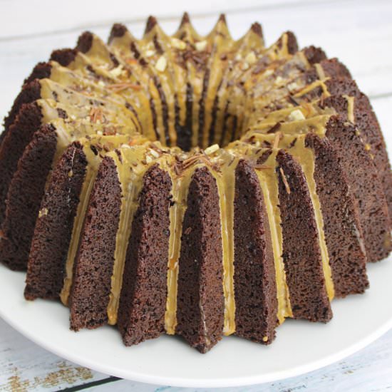 Hazelnut Mocha Bundt Cake