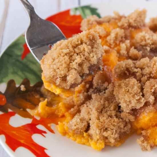 Streusel Topped Sweet Potatoes