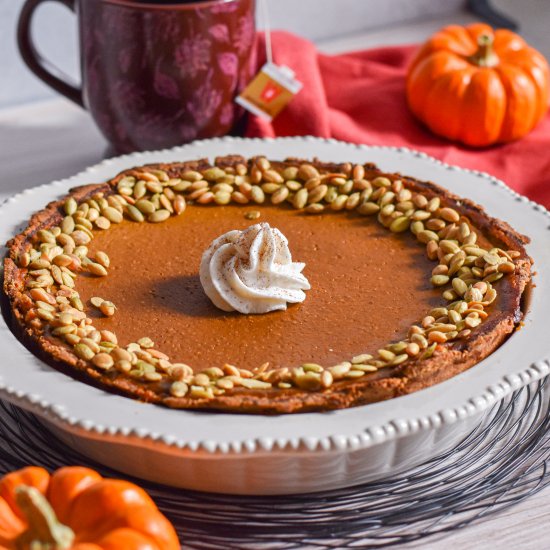 Paleo Pumpkin Pie