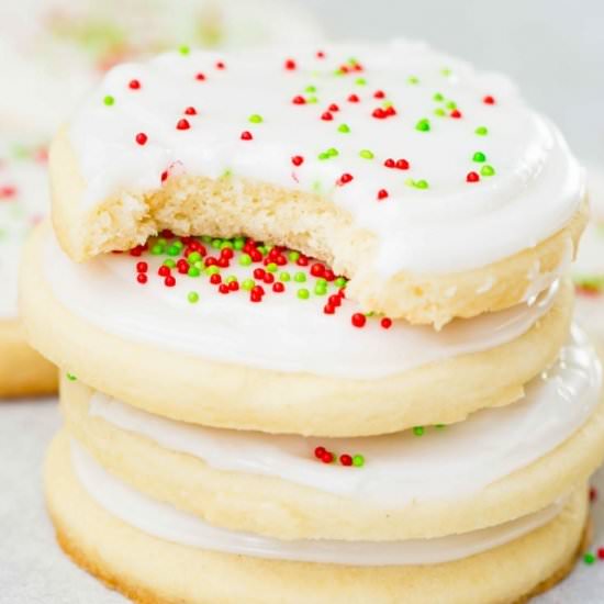 White Chocolate Sugar Cookies