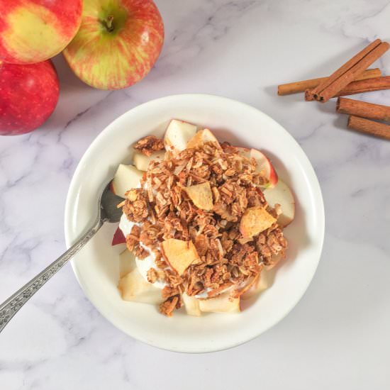 Apple Pie Chunky Granola Recipe