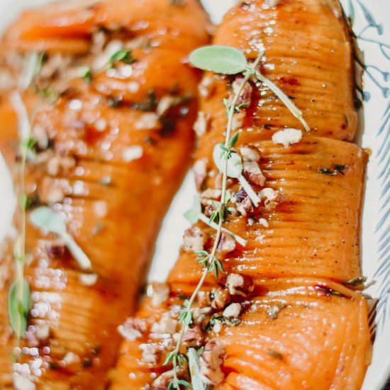 Hasselback Butternut Squash