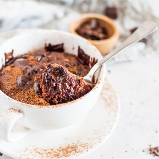 Chocolate Pudding In A Mug