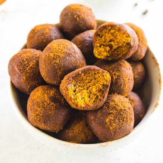 cinnamon turmeric energy balls