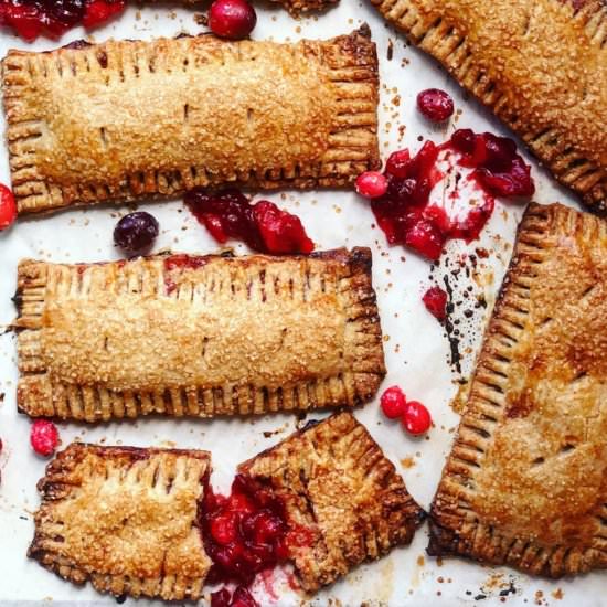 Cranberry Apple Rye Hand Pies