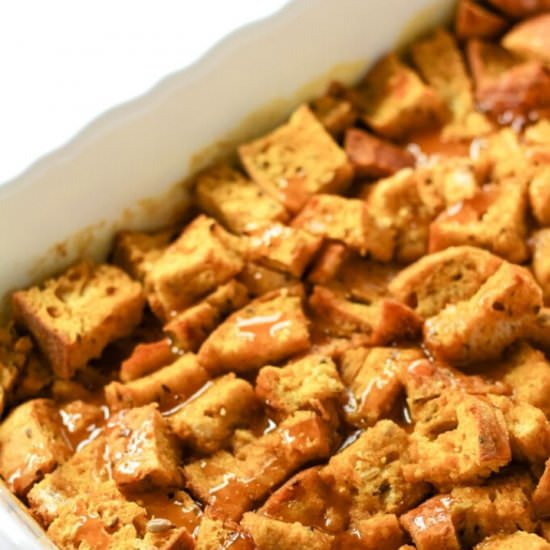 Vegan French Toast Casserole