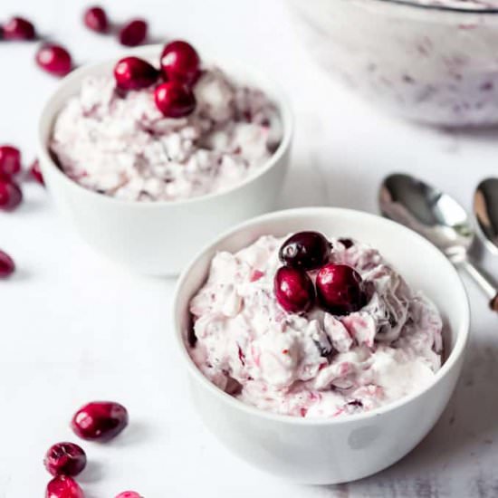 EASY CRANBERRY FLUFF SALAD