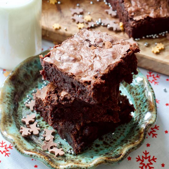 Gingerbread Brownies