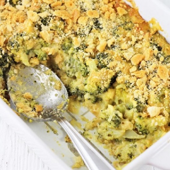 Easy Broccoli Cheese Casserole