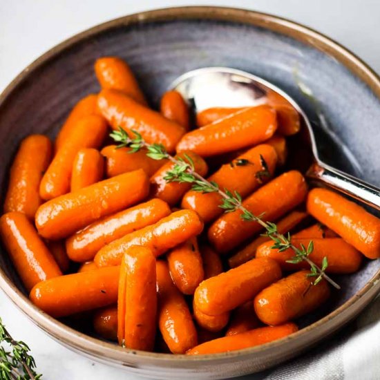 Brown Sugar Glazed Carrots