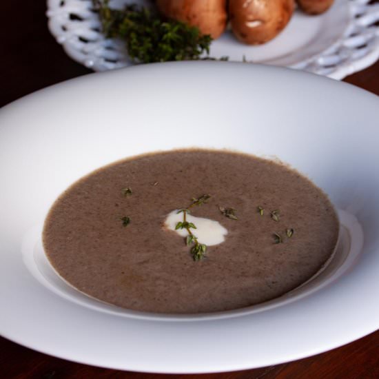 Cream of Mushrooms Soup