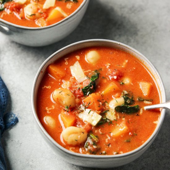 Tomato Gnocchi Soup